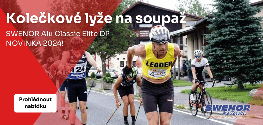 Kolečkové lyže Swenor Alu Classic Elite DP