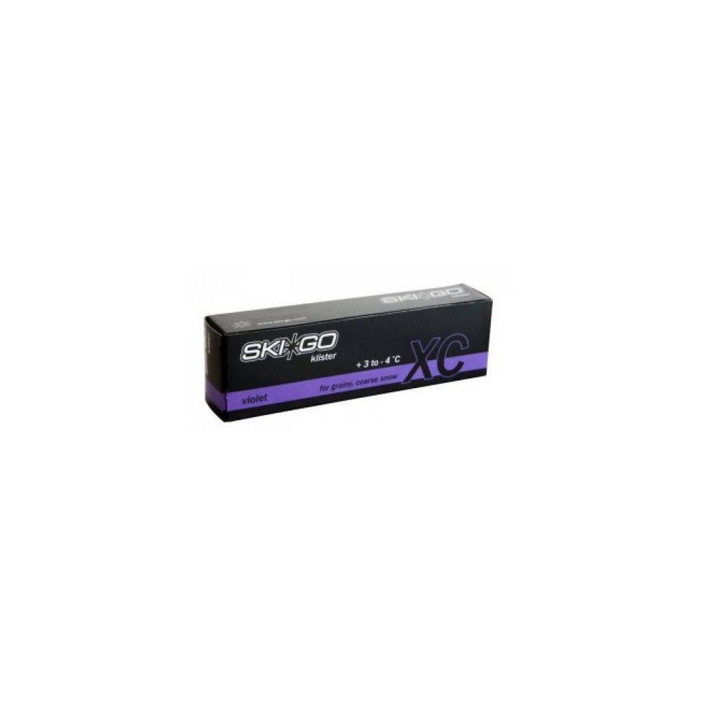 SKIGO Klister XC Violet, +3°C až -4°C, 55 g, klistr