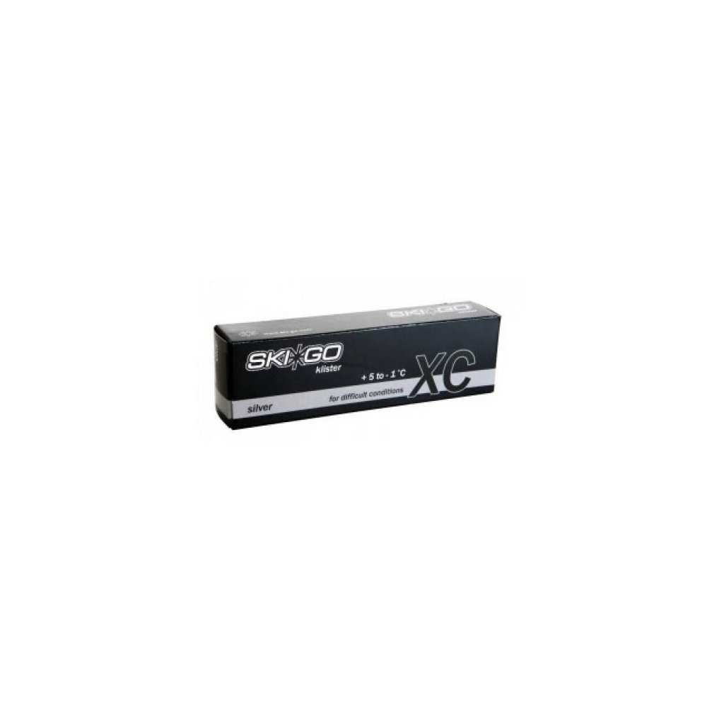 SKIGO Klister XC Silver, +5°C až -1°C, 55 g, klistr