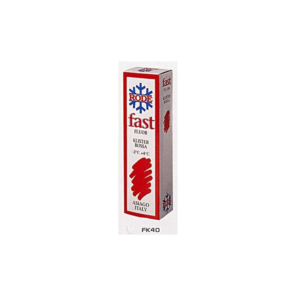 RODE FK40 FAST KLISTER ROSSA 60g, -2°C až +4°C