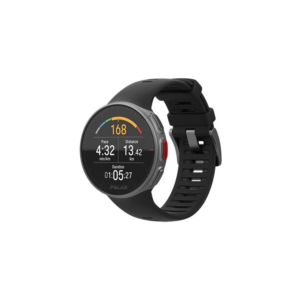POLAR VANTAGE V czarny, zegarek biegowy z GPS