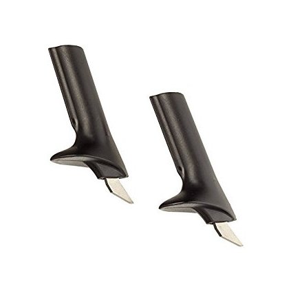 EXEL Power Roller Ferrule 8.5 mm Black, Asphalt Tips for Roller Ski Poles