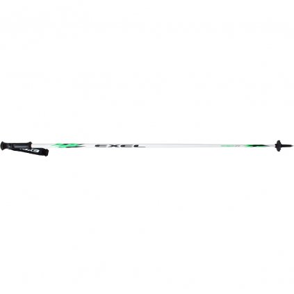 EXEL AP50 WHITE GREEN 120cm - sjezdové karbonové hole