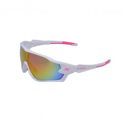 EXEL Feather Pro White/Pink, sportovní brýle