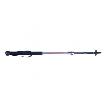 EXEL GIANT Graphite Grey / Red Antishock trekingové palice
