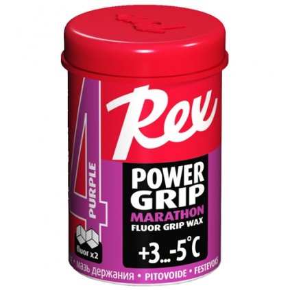 REX 41 PowerGrip Marathon Fioletowy fluorowy wosk, +3°C do -5°C, 45g