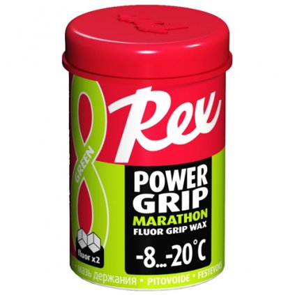 REX 81 PowerGrip Marathon Zielony fluorowy wosk, -8°C do -20°C, 45g