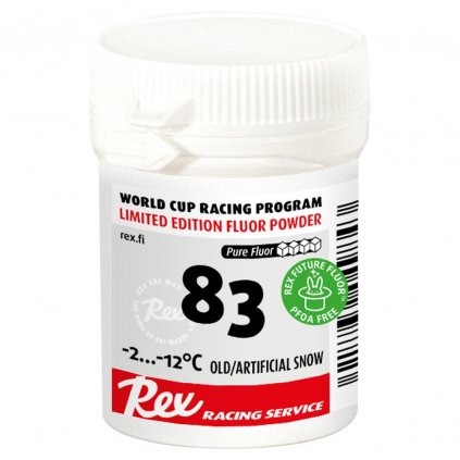 REX 83 Future Fluor Powder, -2°C do -12°C, stary / mieszany / sztuczny śnieg, 30g