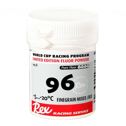 REX 96 Fluor Powder, -5°C až -20°C, mix jemne zrnitý / starý sneh, 30g