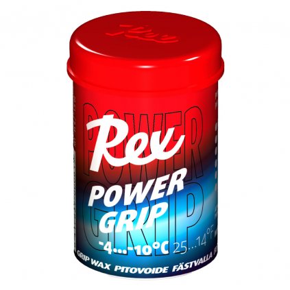 REX 61 PowerGrip Marathon Blue, Fluor-Free Wax, -4°C to -10°C, 45g