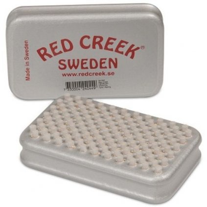 Red Creek 044 Bílý jemný nylonový kartáč, Racing Silver