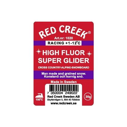 Red Creek HF Super glider, Fioletowy, +1°C do -12°C, Sztuczny i ziarnisty śnieg, 30g