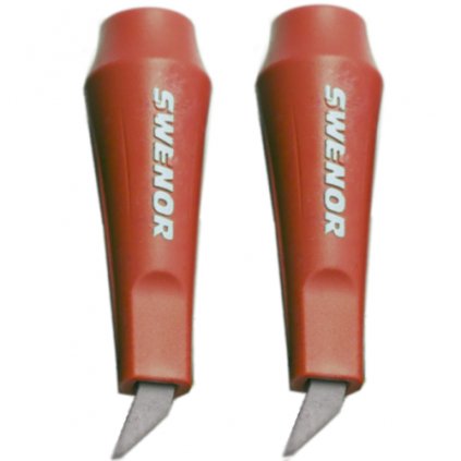 SWENOR Rollerski Ferrules, 9.0 mm Tips for Roller Ski Poles