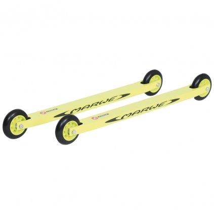 MARWE Skating 500 A, roller skis for skating, green-yellow