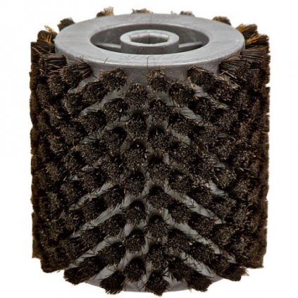 STAR Horsehair and Bronze 10mm Rotary Brush, 70mm Width