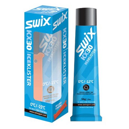 SWIX KX30 Ice modrý klister, 55g, 0°C až -12°C