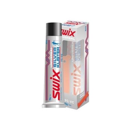 SWIX K21S univerzálny strieborný klister, 55g, +3°C až -5°C