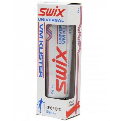 SWIX K22 univerzálny klister, 55g, +10°C až -3°C