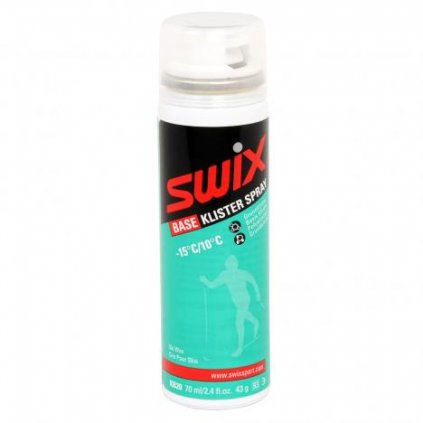 SWIX KB20C základový zelený klistr, sprej 70ml