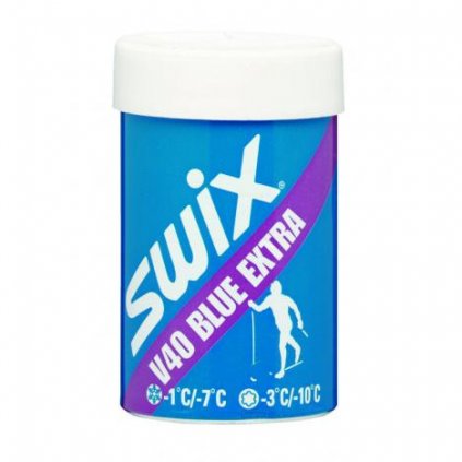 SWIX V40 Niebieski extra, -1°C do -7°C, 45g