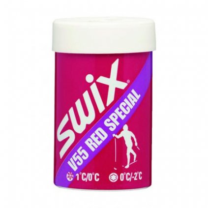 SWIX V55 Czerwony specjalny, +1°C do 0°C, 45g