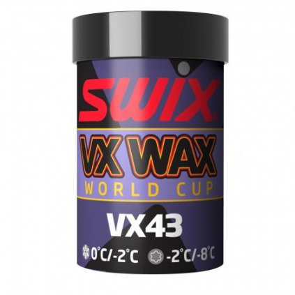 SWIX VX43 High-Fluoro, 0°C to -2°C, 45g
