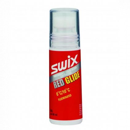 SWIX F8L GLIDE czerwony 80ml - wosk płynny