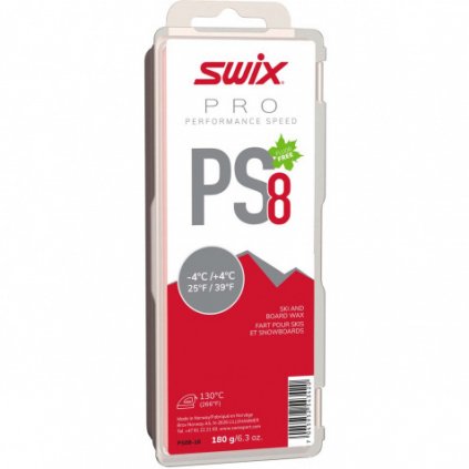 SWIX PS08 Performance Speed 180 g, vosk +4°C až -4°C, servisné balenie