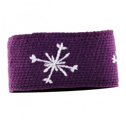 ONE WAY EMASH HEADBAND PURPLE, opaska, fioletowa