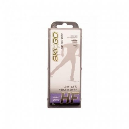 SKIGO HF Violet Ultima, -1°C to -12°C, 200g, glide wax