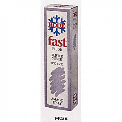 RODE FK50 Rýchly Klister Silver 60g, 0°C až +5°C