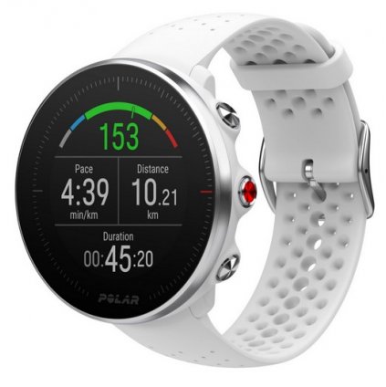 POLAR VANTAGE M biely S/M, bežecké hodinky s GPS