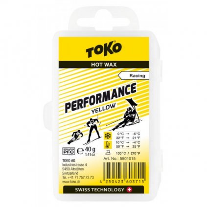 TOKO Performace Žltý, +10°C až -4°C, 40g