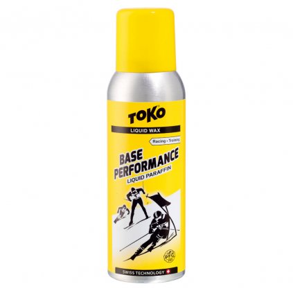 TOKO Base Performance Liquid Yellow, +10°C to -4°C, 100 ml, glide wax
