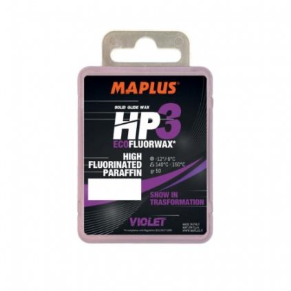 MAPLUS HP3 Violet, -5°C až -12°C, 50 g, skluzný vosk