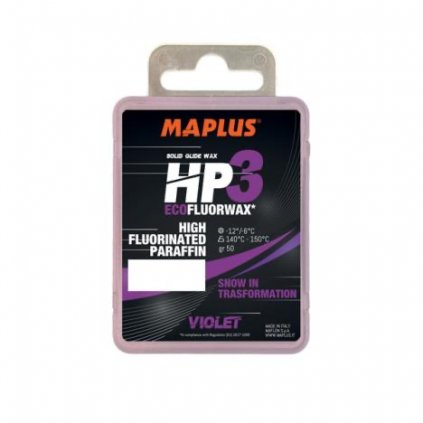 MAPLUS HP3 Violet, -6°C do -12°C, 50g, wosk ślizgowy