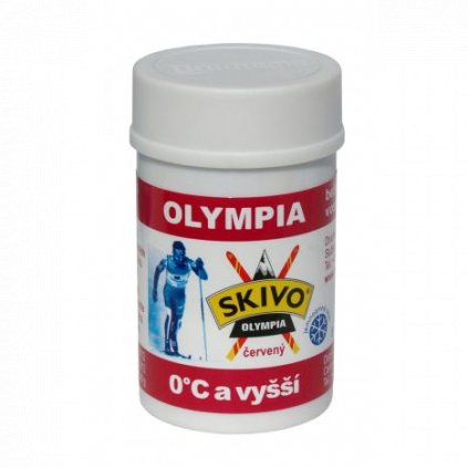 SKIVO Olympia červený, 0°C a vyšší, 40 g, stoupací vosk