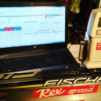 Basic Ski Camber Measurement on Flex Tester