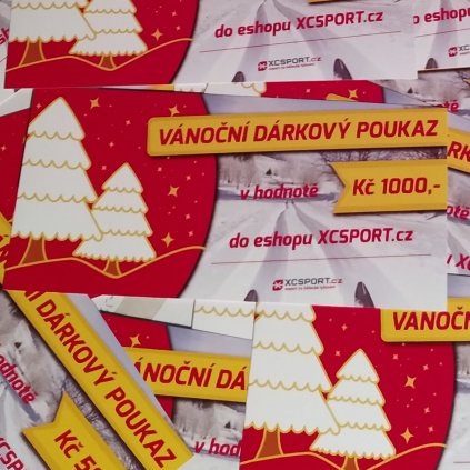 Vianočný darčekový poukaz, 1000 Kč