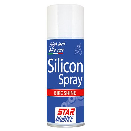 STAR SILICON SPRAY, silikonový olej ve spreji na kolo, 200ml