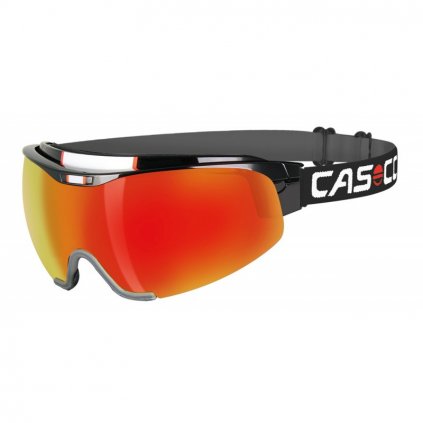 CASCO SPIRIT CARBONIC - czarne, okulary narciarskie