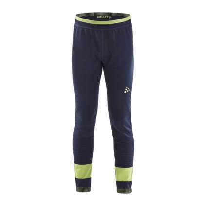 CRAFT Fuseknit Comfort Junior Funkcjonalne Niebieskie Spodnie