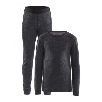 CRAFT Merino 180 Junior set - funkcjonalny zestaw juniorski