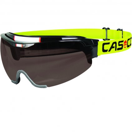 CASCO Spirit Carbonic - schwarz-neon, brýle na běžky