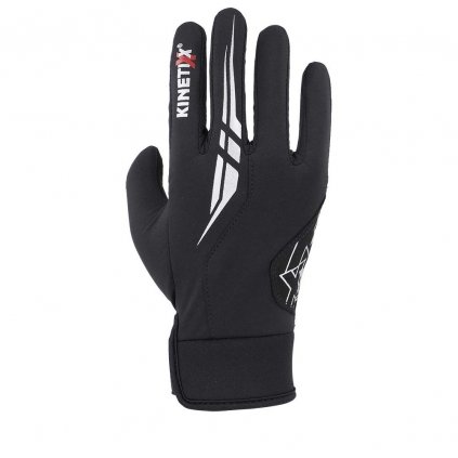 KINETIXX Nebeli Junior Black, dziecięce rękawice na narty biegowe