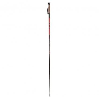EXEL FORMULA Black/Red, 100% carbon, hole na kolečkové lyže