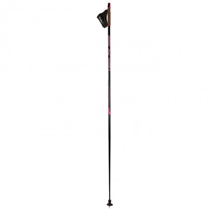 EXEL Pink Feather Black / Pink QCB, 100% carbon, běžecké hole