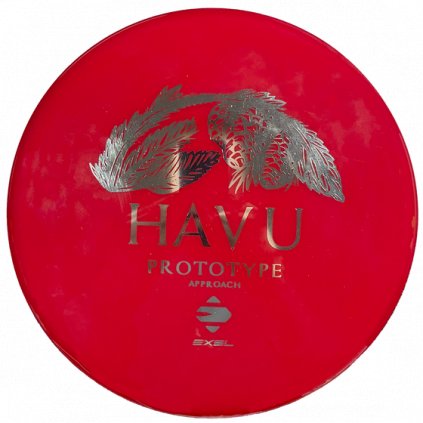 EXEL HAVU dark red/satingloss (4 4 0 0), discgolf disk