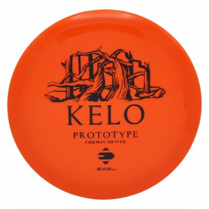 EXEL KELO orange (9 3 0 4), discgolf disk