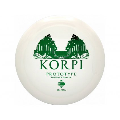 EXEL KORPI white (12 6 -2 2), discgolf disk